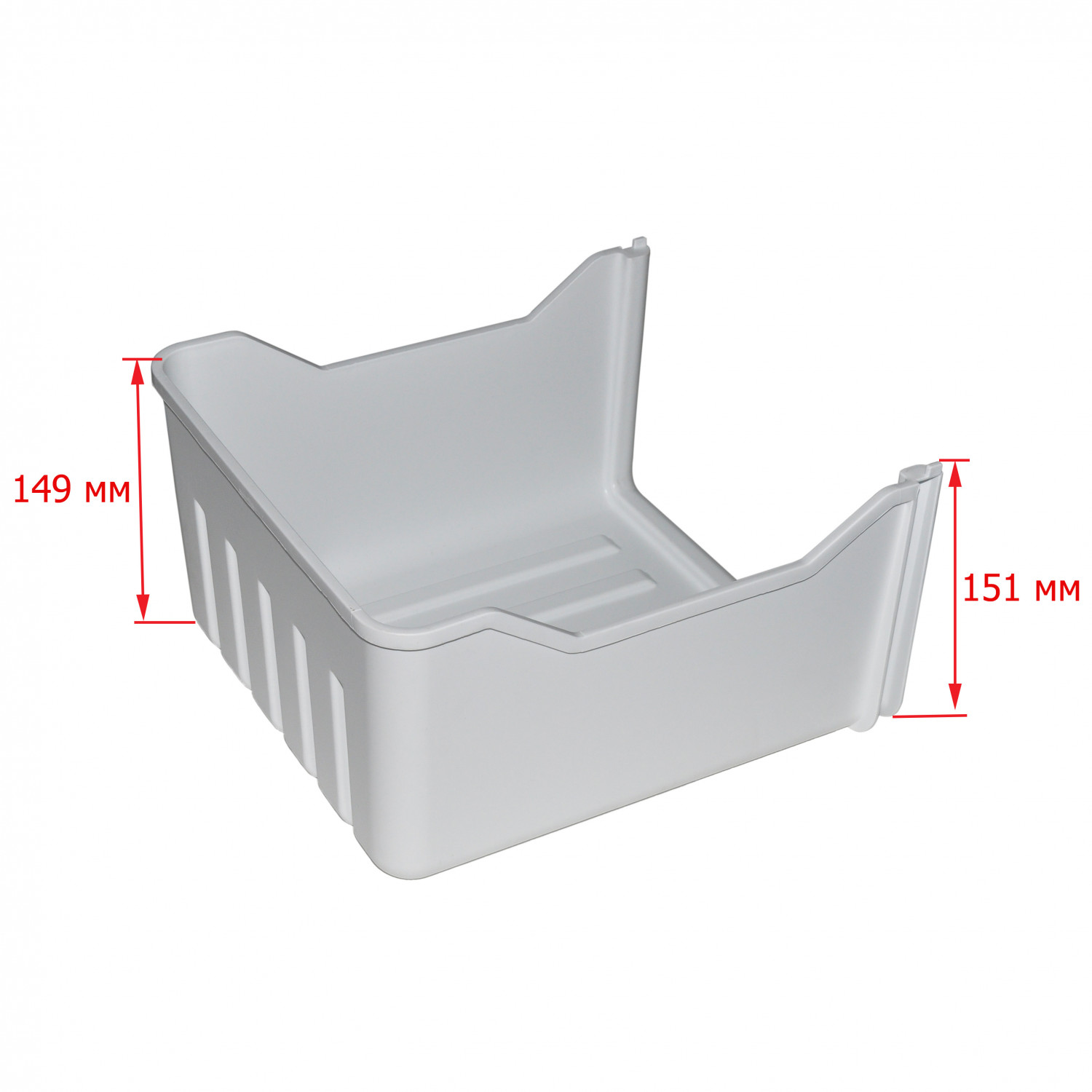 Ящик для фруктов холодильника Indesit, Ariston, Stinol C00857206, оригинал
