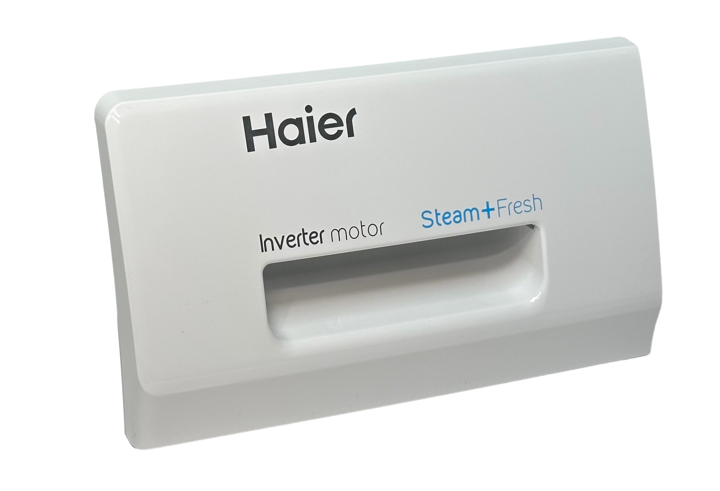 Ручка дозатора стиральной машины Haier (белая) 0020508754, оригинал