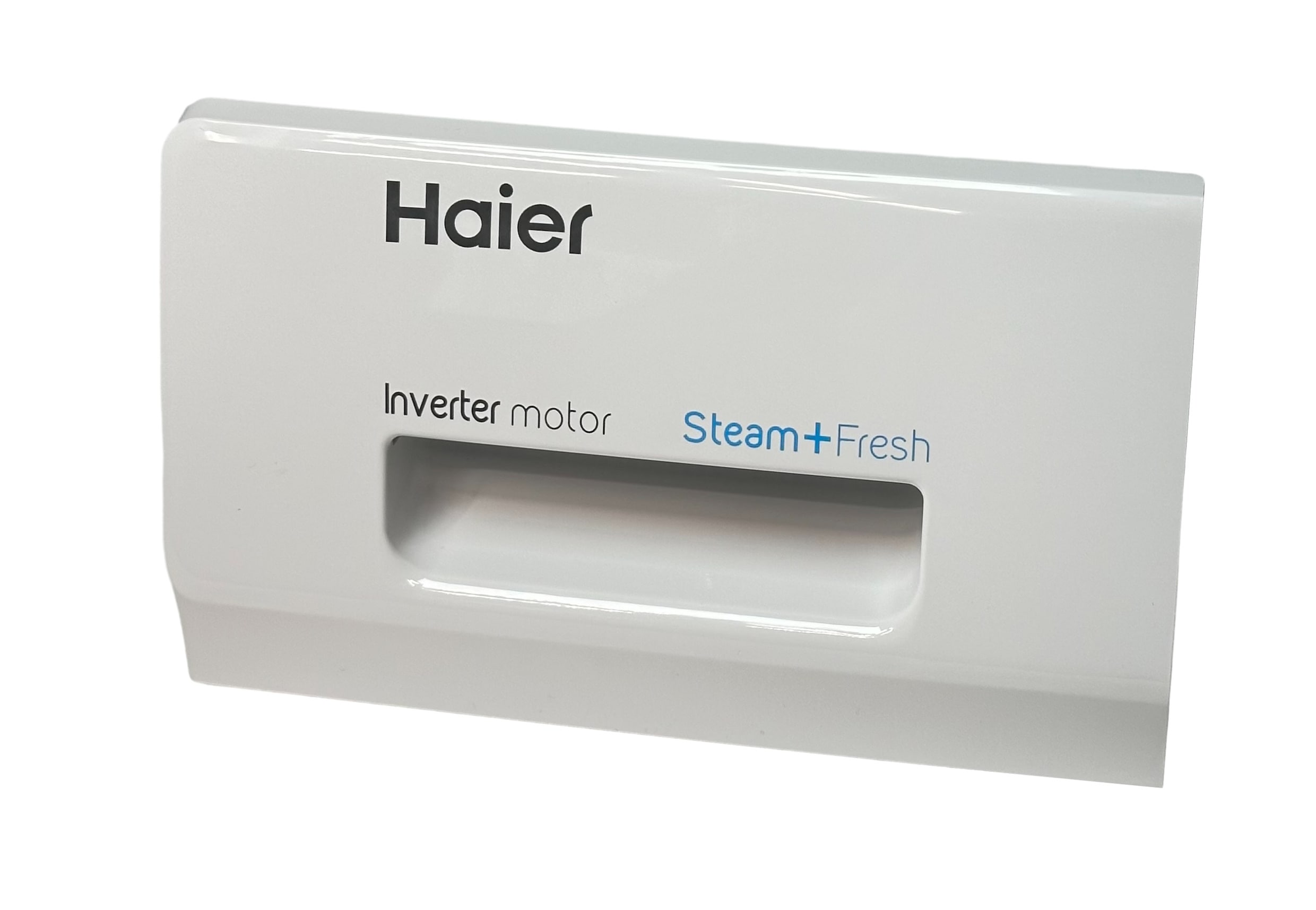 Ручка дозатора стиральной машины Haier (белая) 0020508754, оригинал