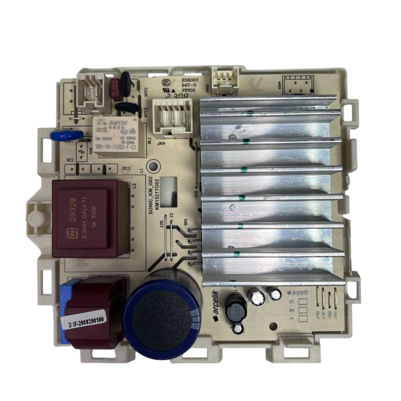 Электронная плата в сборе для сушильных машин Beko 2988420100