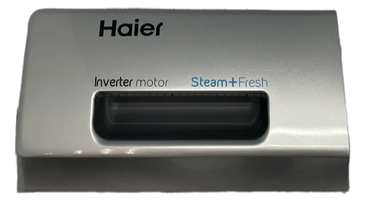 Ручка дозатора стиральной машины Haier (серая) 0020508754A, оригинал
