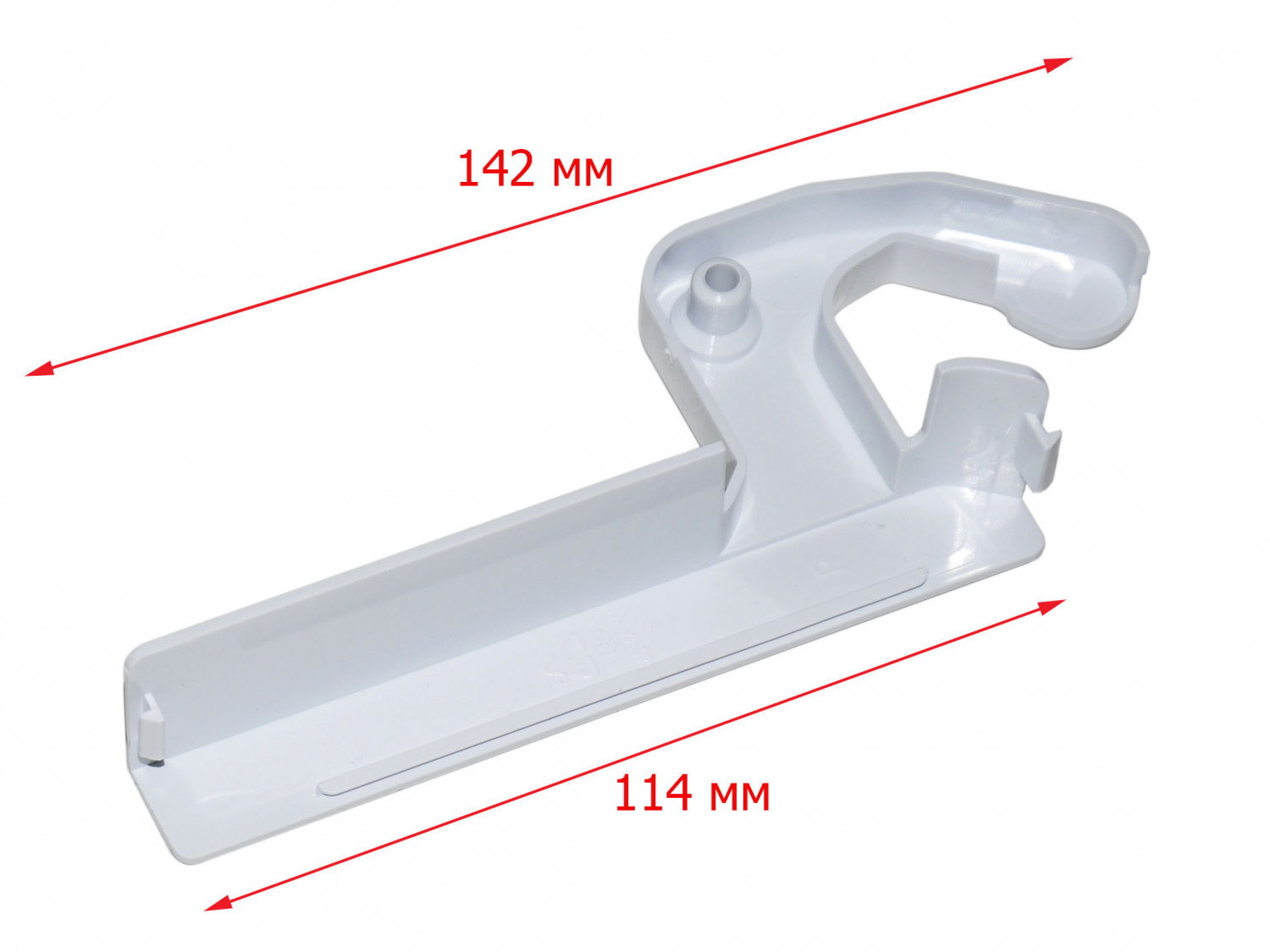 Крышка правой верхней петли холодильника Beko белая 4853140100