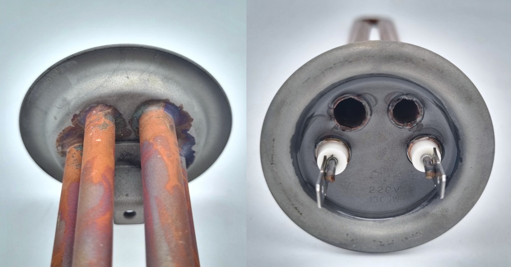 ТЭН водонагревателя 1300W D64 медь М6, RTQ, Китай