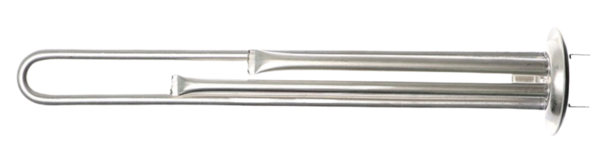 Главное фото товара ТЭН водонагревателя 1300W D64мм L295мм 220V М4 RF (нерж.) клеммы под разъем ITA20047