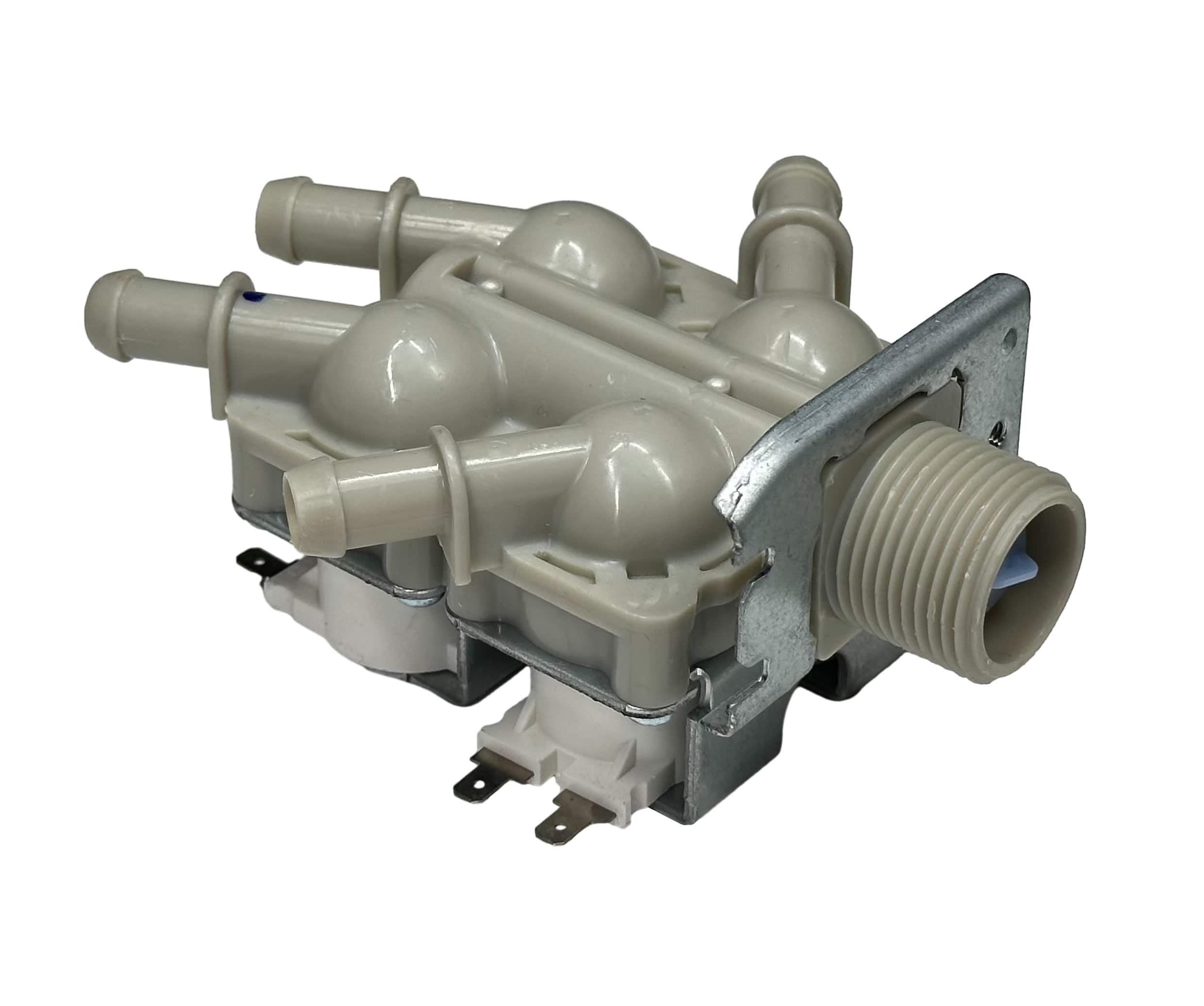 Клапан заливной 4х180°стиральной машины LG 12V DC, 1 жиклер-сушка, AJU75412402