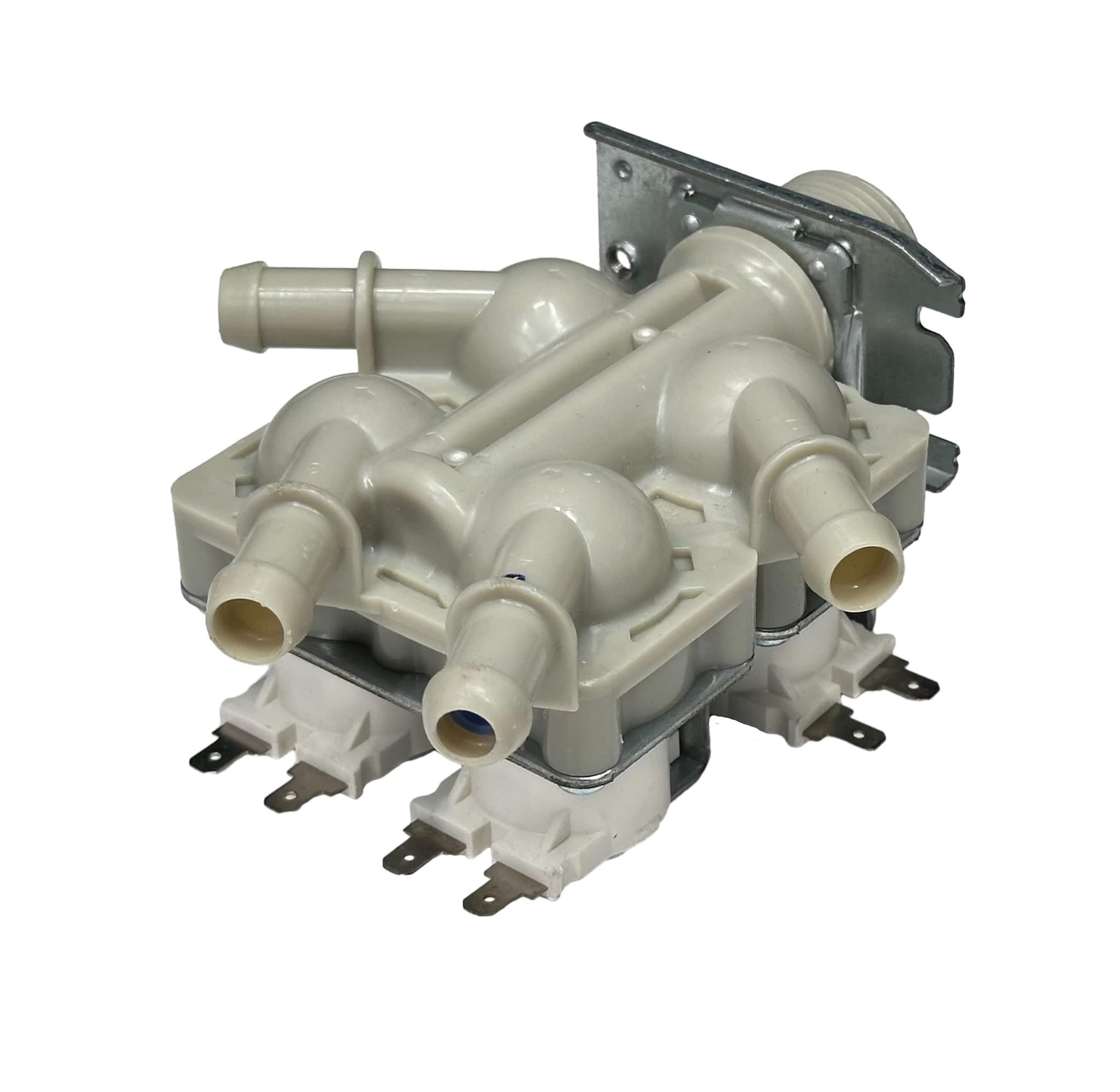Клапан заливной 4х180°стиральной машины LG 12V DC, 1 жиклер-сушка, AJU75412402