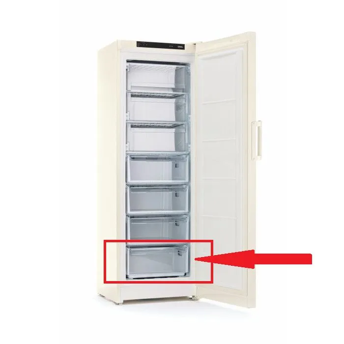 Ящик (корпус) морозильника Indesit, Ariston, Whirlpool нижний C00574218, оригинал