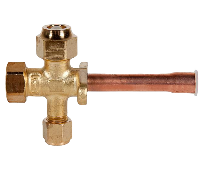 Вентиль кондиционера 1/4" СН-602-04S