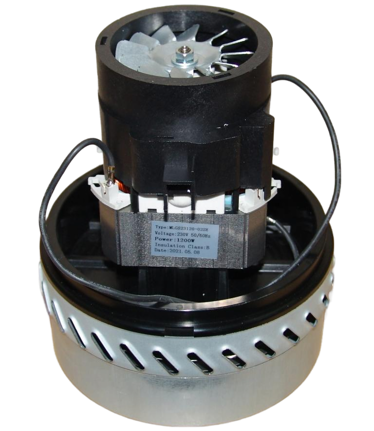 Двигатель пылесоса моющего 1200W D143/78мм H166/72мм, аналог AMETEK BY2II, 061300447.07
