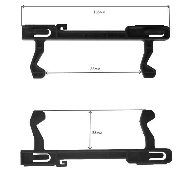 Крючок двери СВЧ печи LG MFG63839001, оригинал