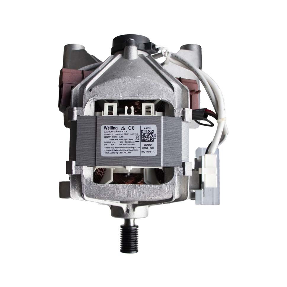 Двигатель стиральной машины Indesit, Ariston, 185*145мм, шкив D19мм, 1000G.P45 VPL C00144832