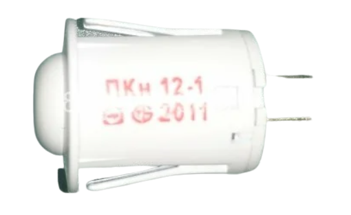 Кнопка подсветки духовки Гефест, Флама, Кинг, Лысьва ПКН-12 (белая) 0012347