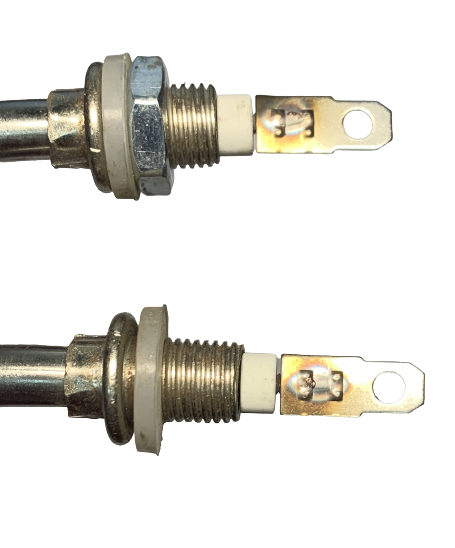 ТЭН фритюрницы 2500w 220-240V 190х222мм H195мм,резьба D11,5мм, клеммы 40мм