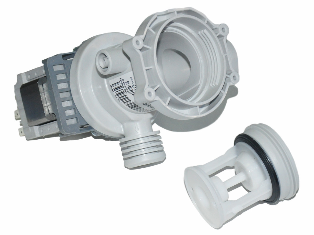 Насос сливной в сборе с улиткой стиральной машины Haier 21W 0022150033660401