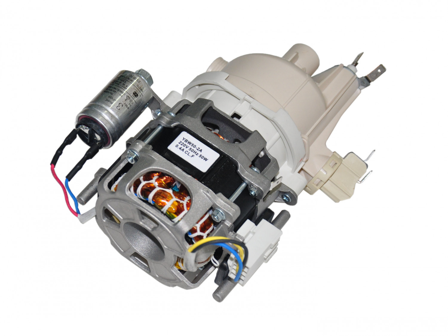 Циркуляционный насос +ТЭН Midea, Candy, YBW50-2A 220v/50w (с ТЭНом 1200W 17476000001421)