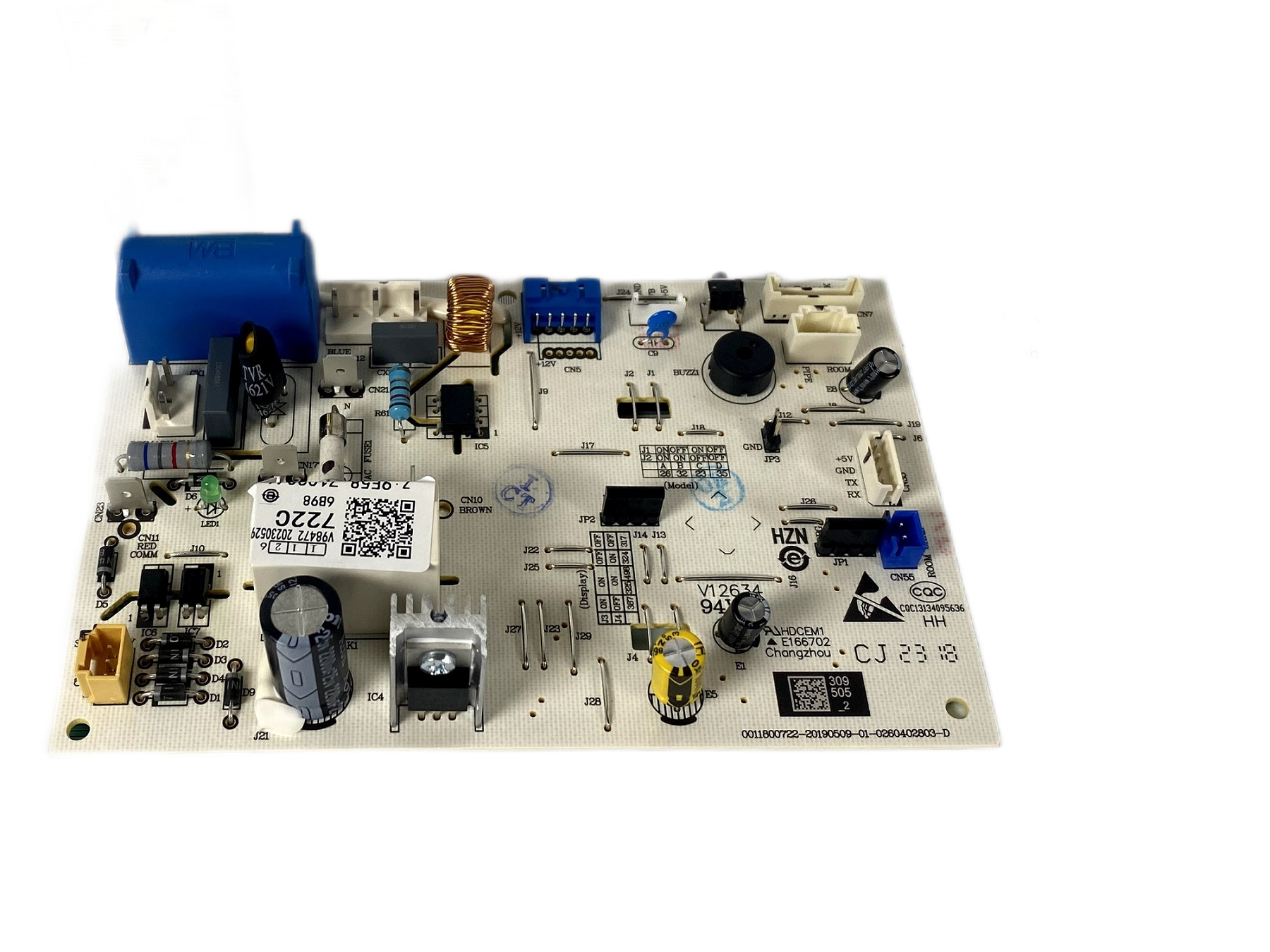 Электронный модуль управления внутреннего блока кондиционера Haier A0011800722C, оригинал