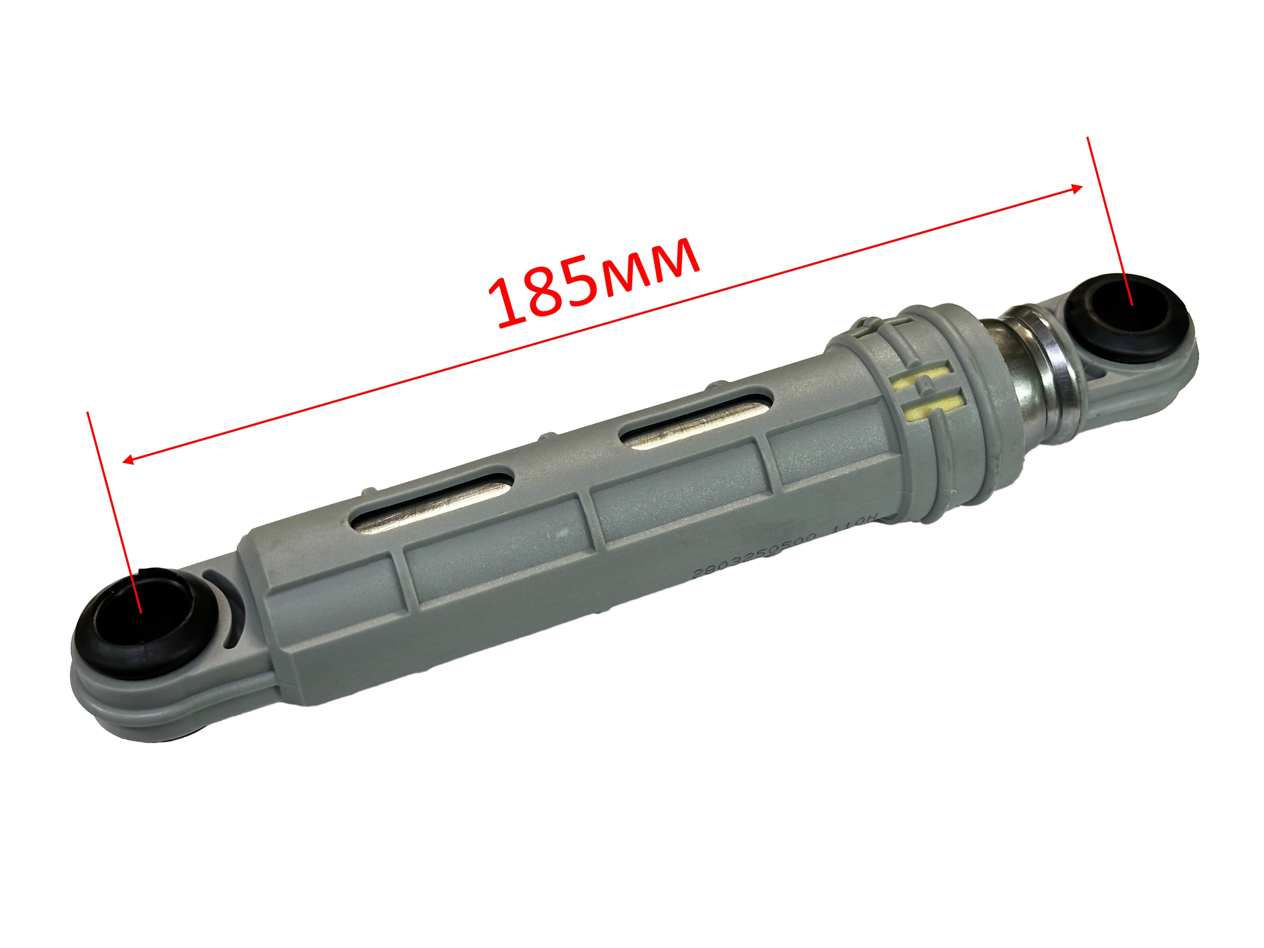Амортизатор стиральной машины Beko, Grundig 110N L185-285мм втулка Ø11/11мм 2803250500