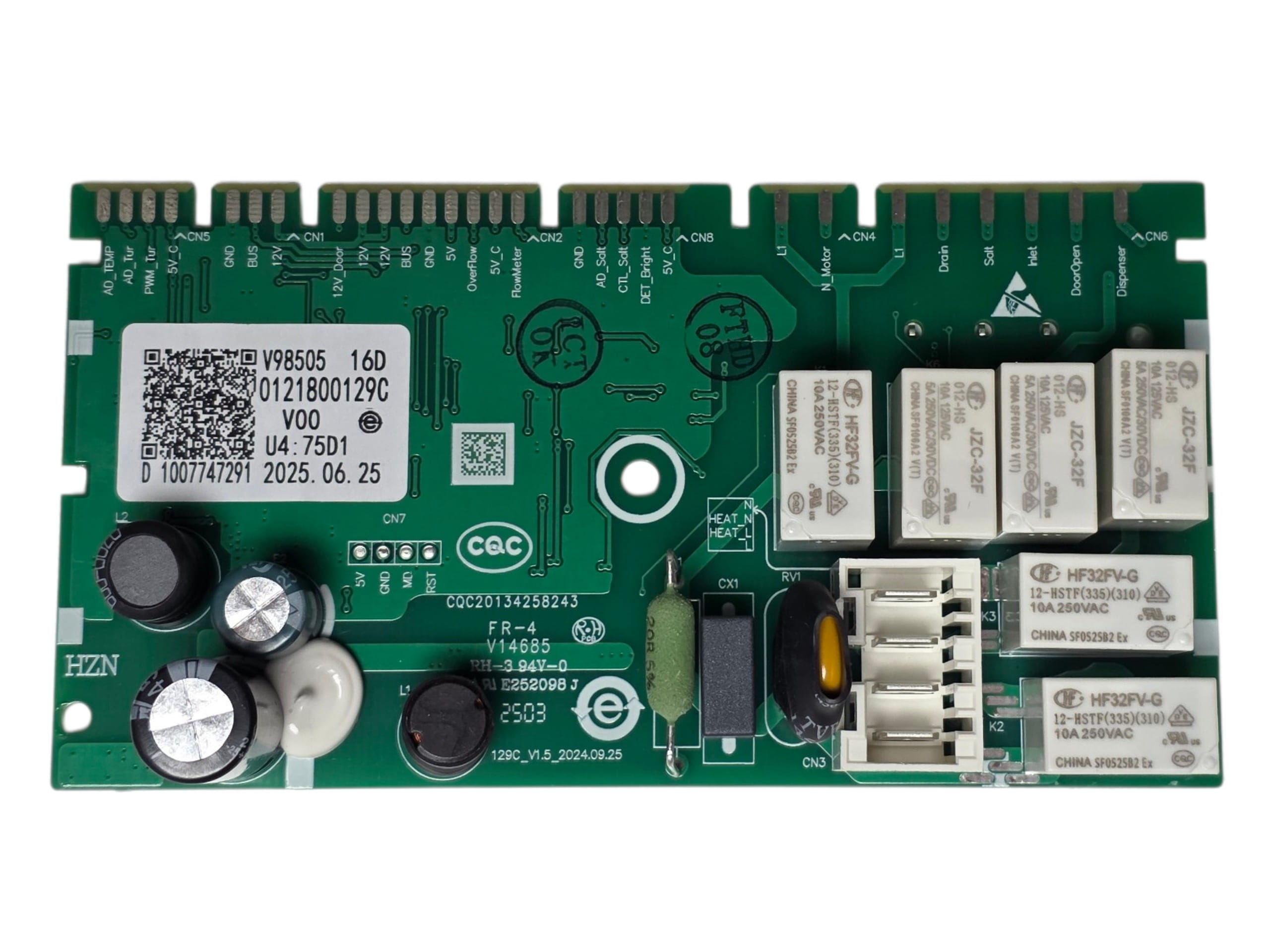 Электронный модуль посудомоечной машины Haier 0121800129C, оригинал