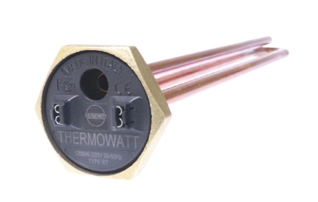 ТЭН водонагревателя 1200W резьба 1”1/4, M6 'Thermowatt, Италия, 182205