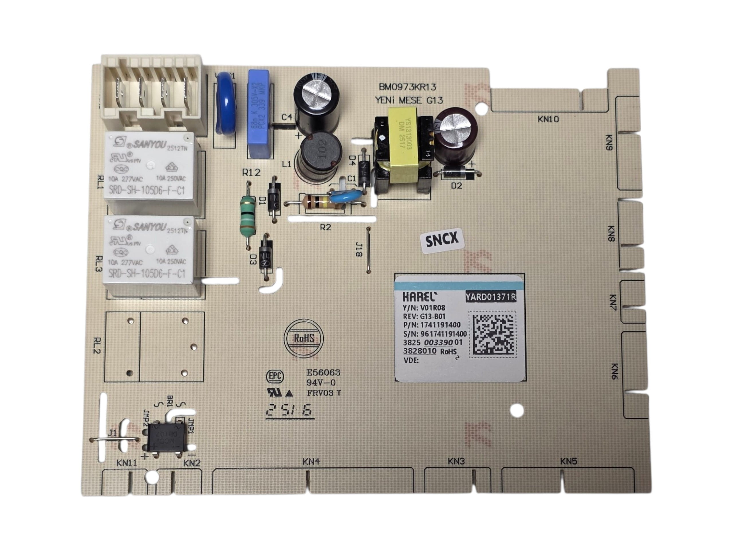 Электронный модуль посудомоечной машины Beko 1510156200, оригинал