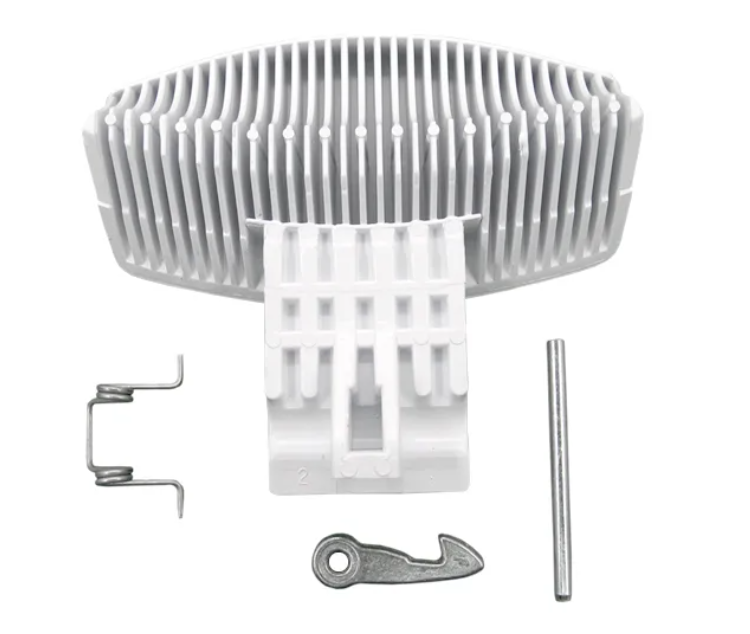 Ручка люка стиральной машины Indesit, Ariston, Whirlpool C00259035 (ручка, крючок, пружинка, штифт