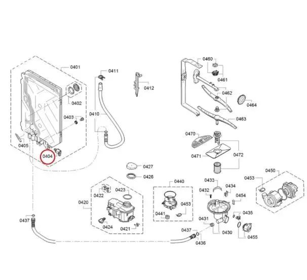 Клапан сливной (перепускной) посудомоечной машины Bosch, Siemens 631199, 11033896, оригинал