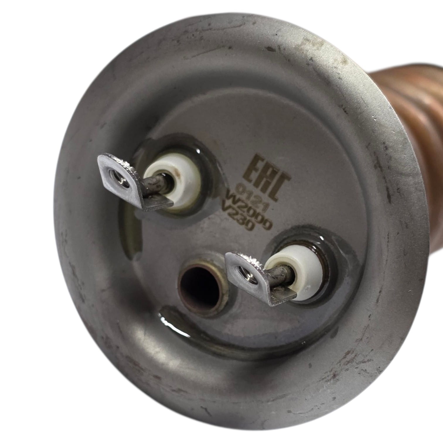 ТЭН водонагревателя 2000W D64 L170мм медь М6 (спираль) Термекс 3401455 Thermowatt