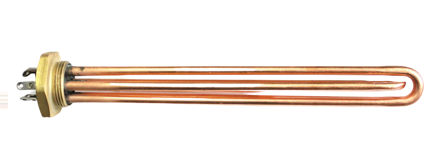 Главное фото товара ТЭН водонагревателя тройной 6000W (3х2000) 220V RDT под датчик, резьба D42мм L315мм