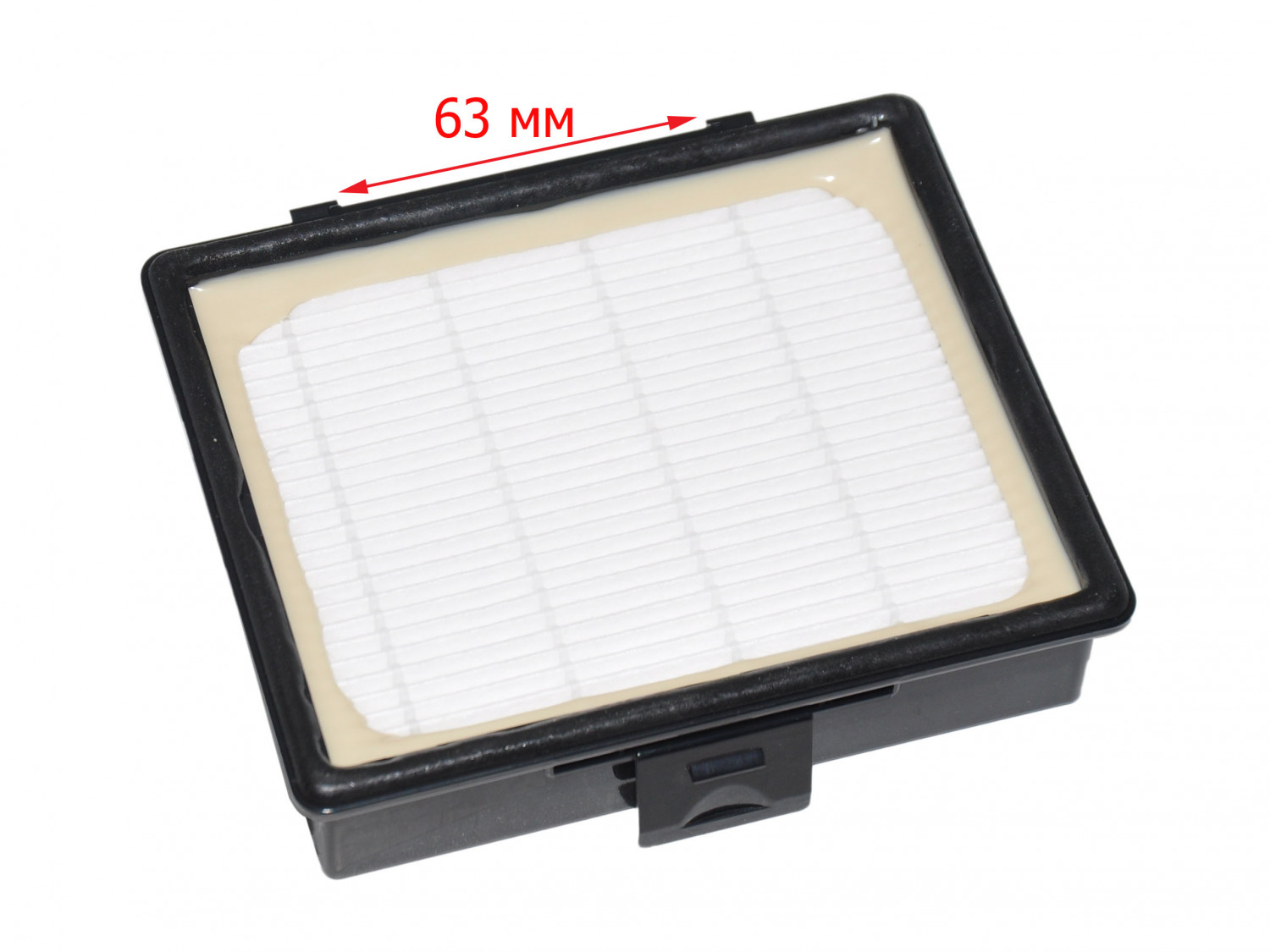 Фильтр HEPA пылесоса Samsung  SC65...SC68, 110x125мм  DJ97-00492A, DJ97-00492L,DJ97-00492P
