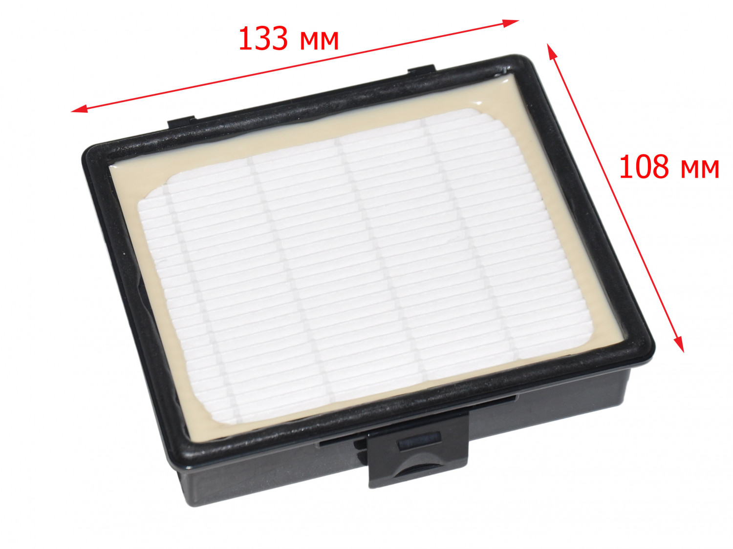 Фильтр HEPA пылесоса Samsung  SC65...SC68, 110x125мм  DJ97-00492A, DJ97-00492L,DJ97-00492P