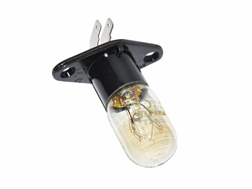 Лампочка СВЧ-печи 20W 230V 300°C контакт под углом 90°, 4713-001524, 6912W3B002D