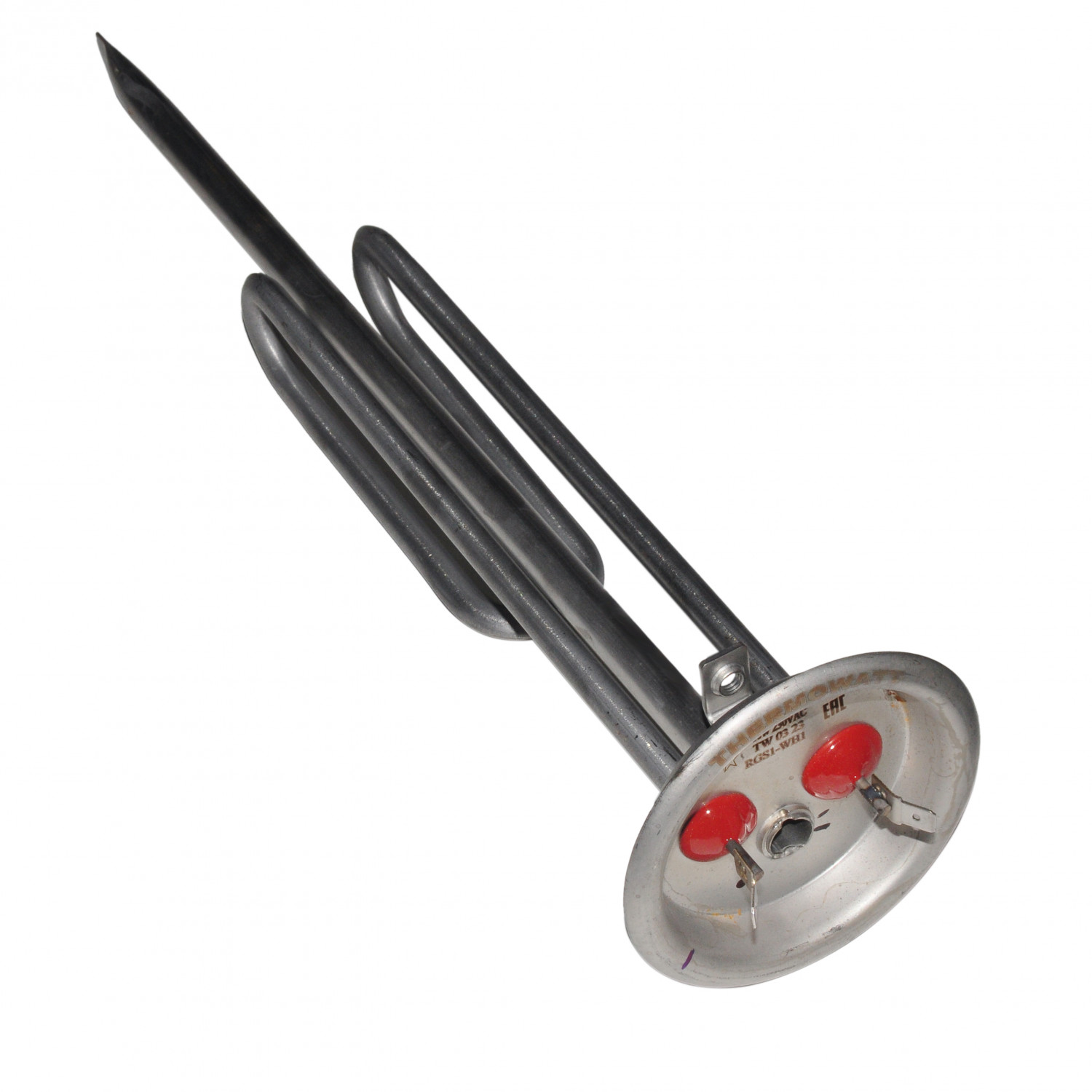 ТЭН водонагревателя 2000W D92мм M6 L235/365мм RF нерж.