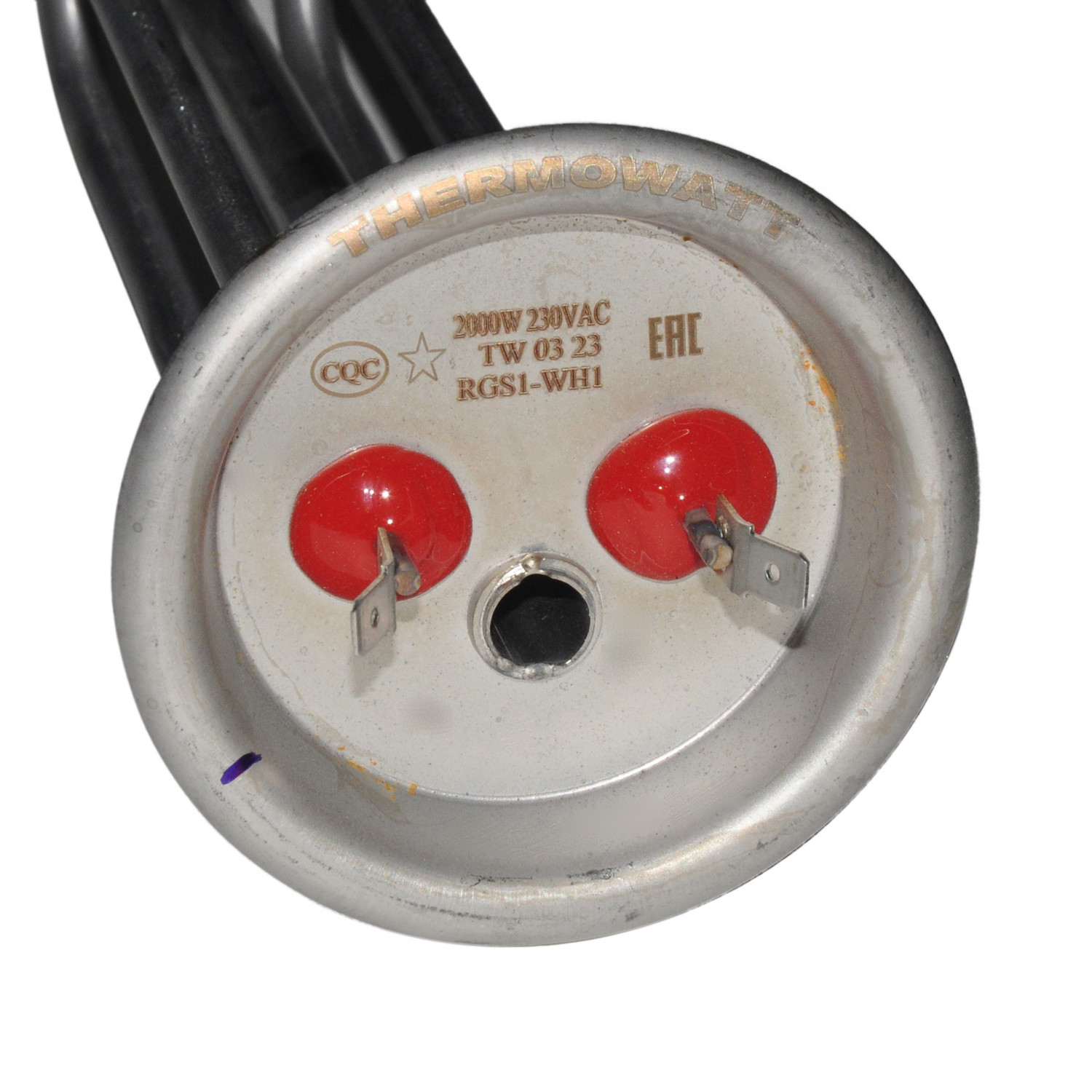 ТЭН водонагревателя 2000W D92мм M6 L235/365мм RF нерж.