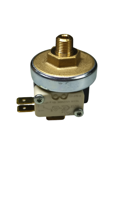 Реле давления XP110, разьба 1/8, давление 2.8 Bar (диапазон 1,5-4) Bar, 1 micro, 3-контакт, 16(4)А