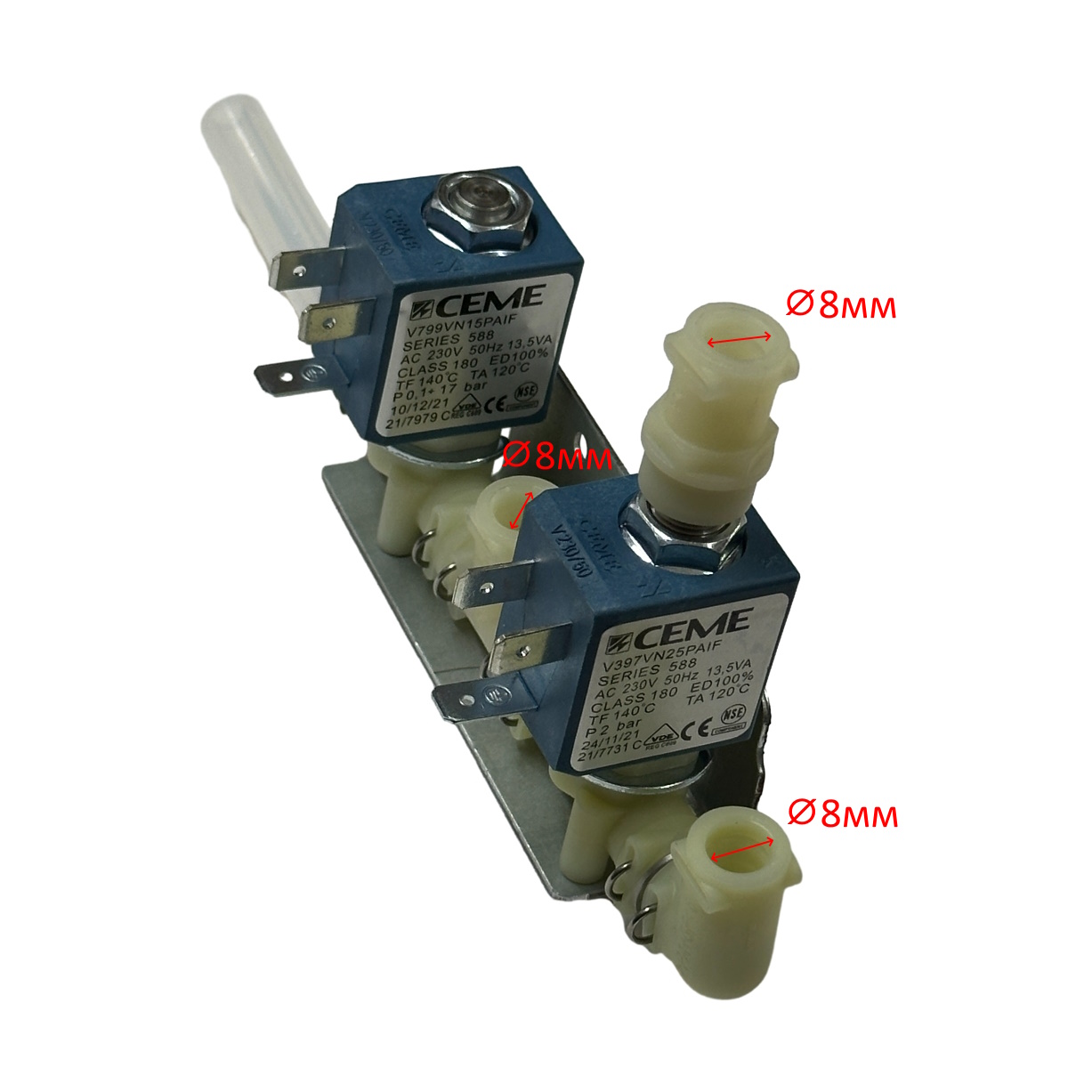 Клапан кофемашины Bork C801AA-14 оригинал