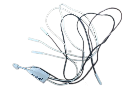 Комплект датчиков температуры холодильника Whirlpool, Indesit (4 вывода, 2,7кОм, L800 мм с фишкой)