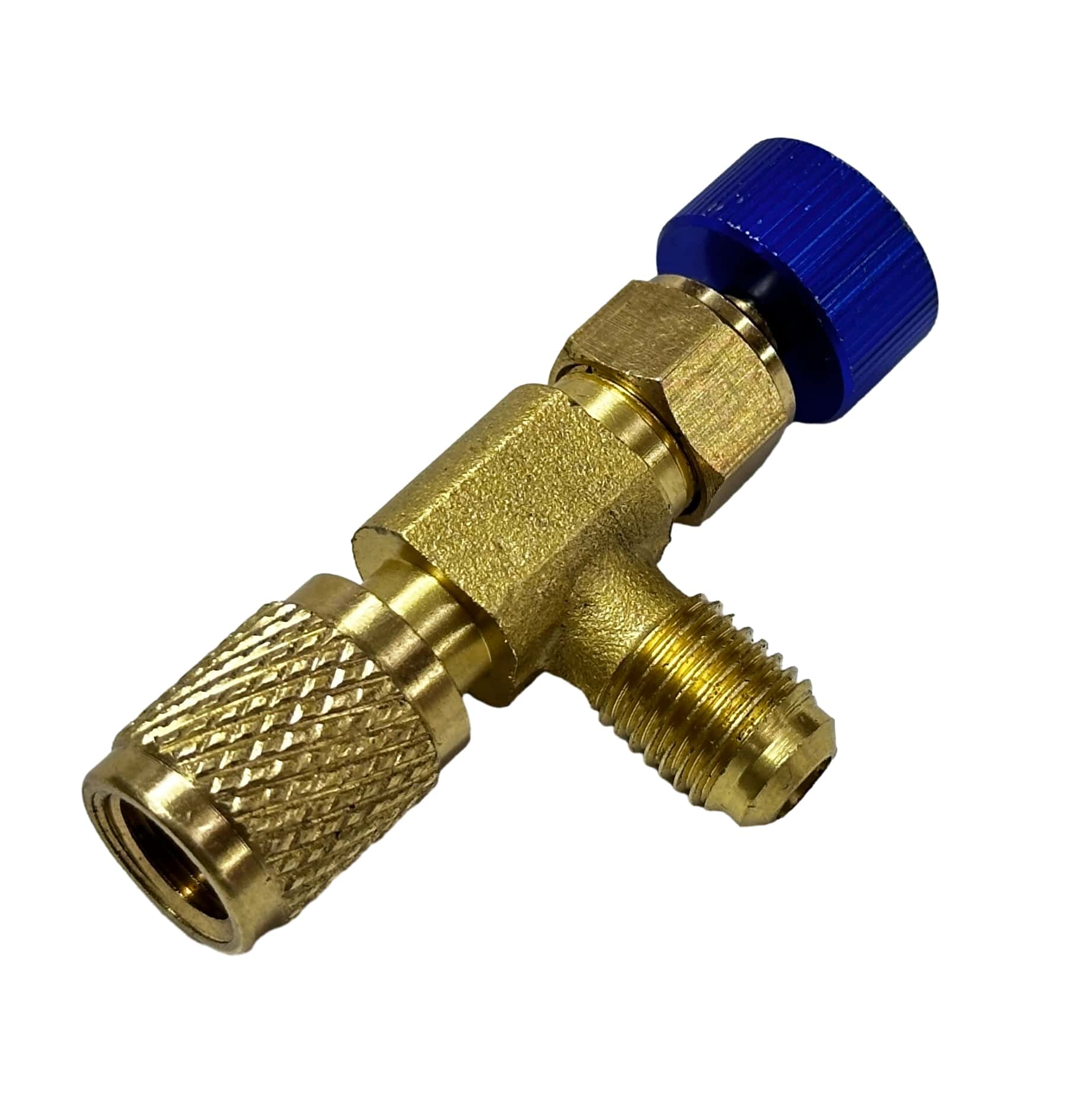 Вентиль кондиционера 1/4" R22 (внутренняя) под шланг 1/4" R22 (наружная)