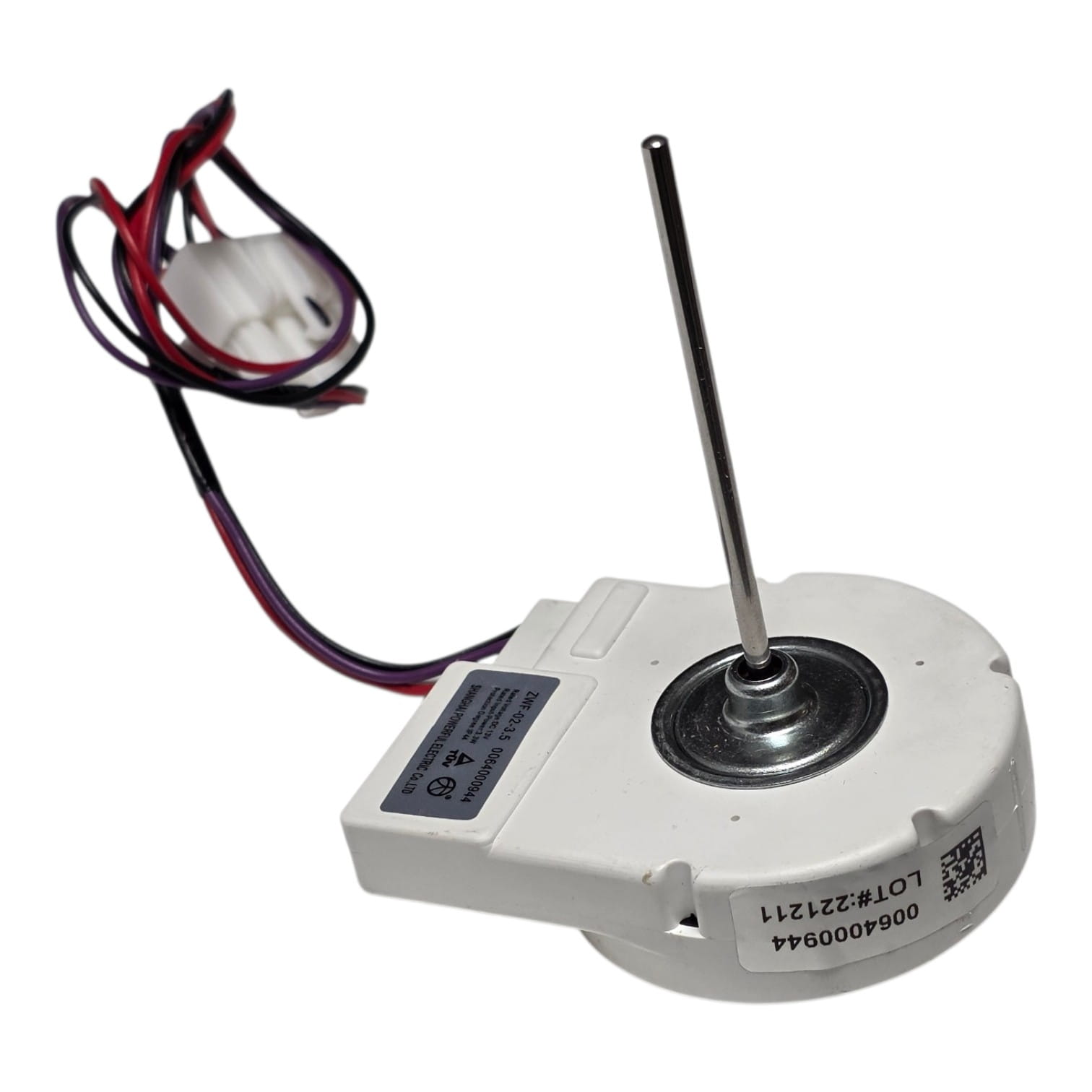 Двигатель вентилятора холодильника Haier ZWF-02-3.5, DC13V, 3,3W, 0064000944, оригинал