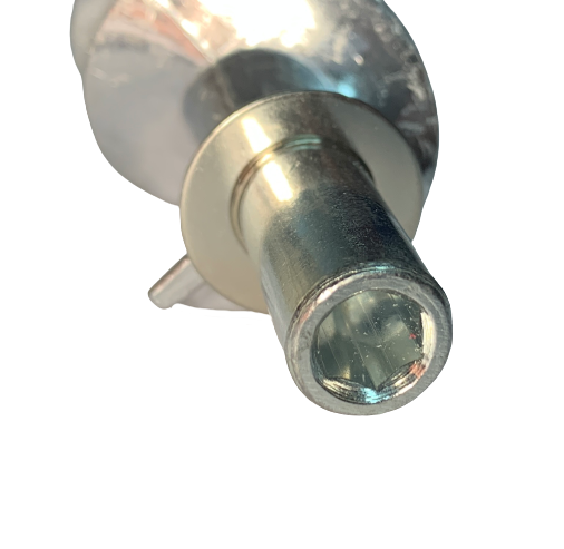 Шнек мясорубки Elenberg L120мм, квадрат 8,3х8,3мм, шестигранник 8х8мм