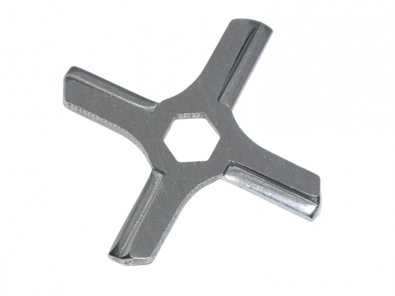 Нож мясорубки Moulinex HV3, Krups F402, шестигранник Ø46.6мм, d8мм, h3.2мм