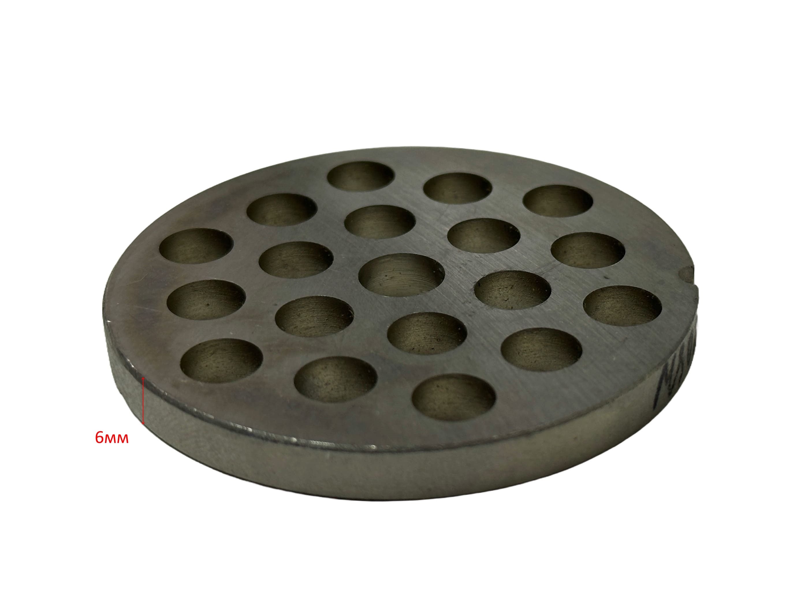 Нож-решетка мясорубки Kenwood, Redmond, Zelmer, Moulinex HV6, HV8 (тип133) D62мм крупная (8мм)