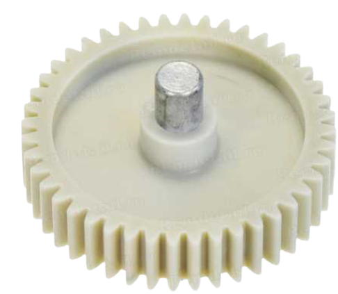 Шестерня мясорубки Panasonic Ø78/12мм, h73мм, z44шт прям. (вал металлический)