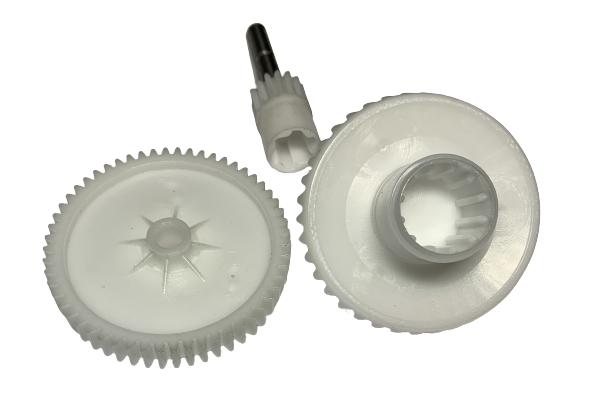 Комплект шестеренок кухонного комбайна Philips HR7765 (D75 H48 Z38|8 / D72 H=27 Z56|12 / H78 D21 Z15