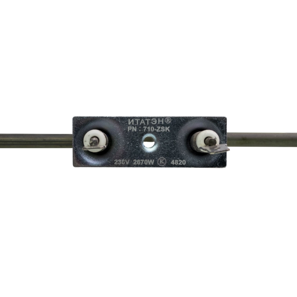 ТЭН для сауны 2670W 220V Harvia 365х300мм, прямой, клеммы под разъем