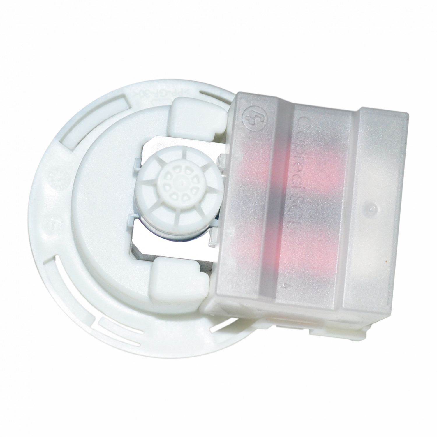 Двигатель сливного насоса (4 защелки, клеммы вперед, 30W, Copreci) Bosch KEBS111/093