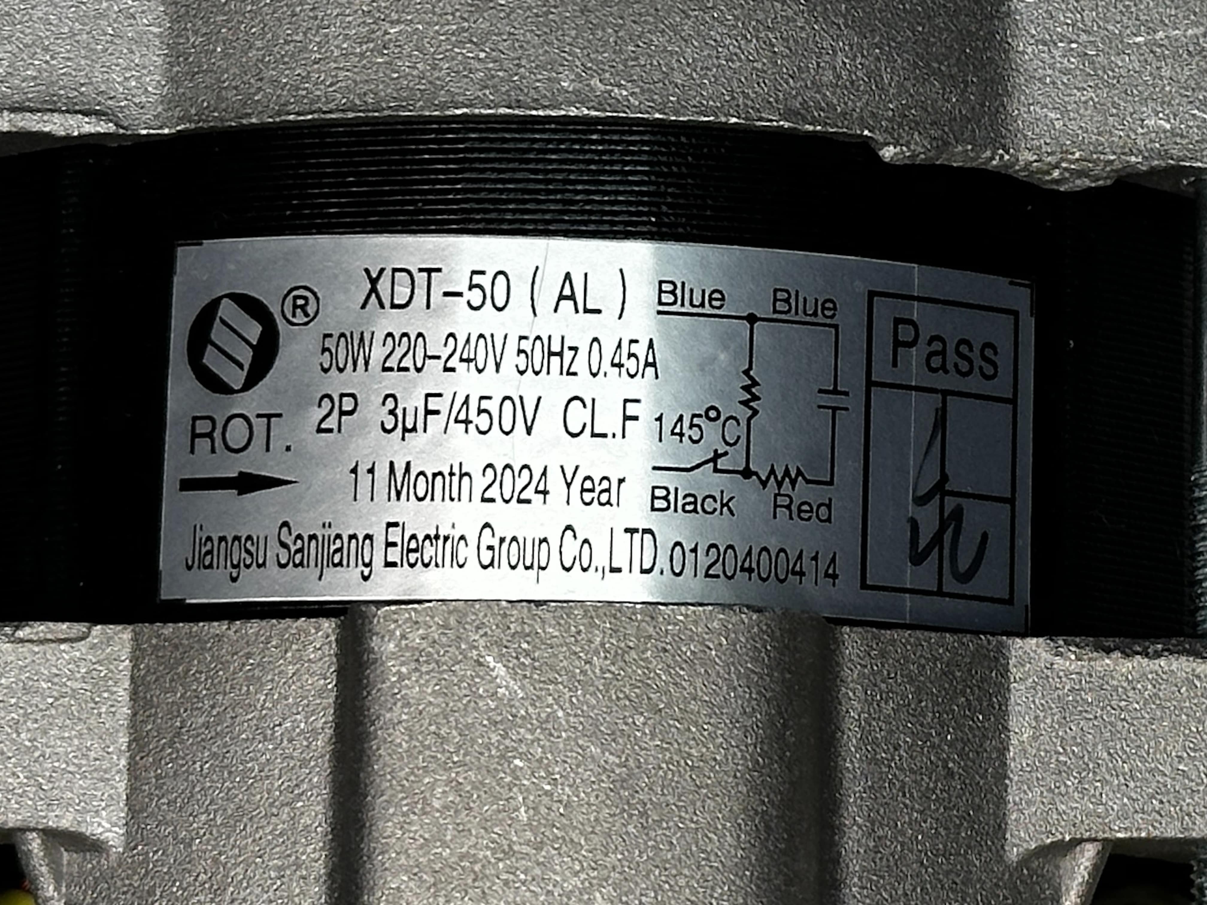 Циркуляционный насос посудомоечной машины Haier, Candy  XDT-50 (AL), 0,45A, 50W, 49120852, оригинал