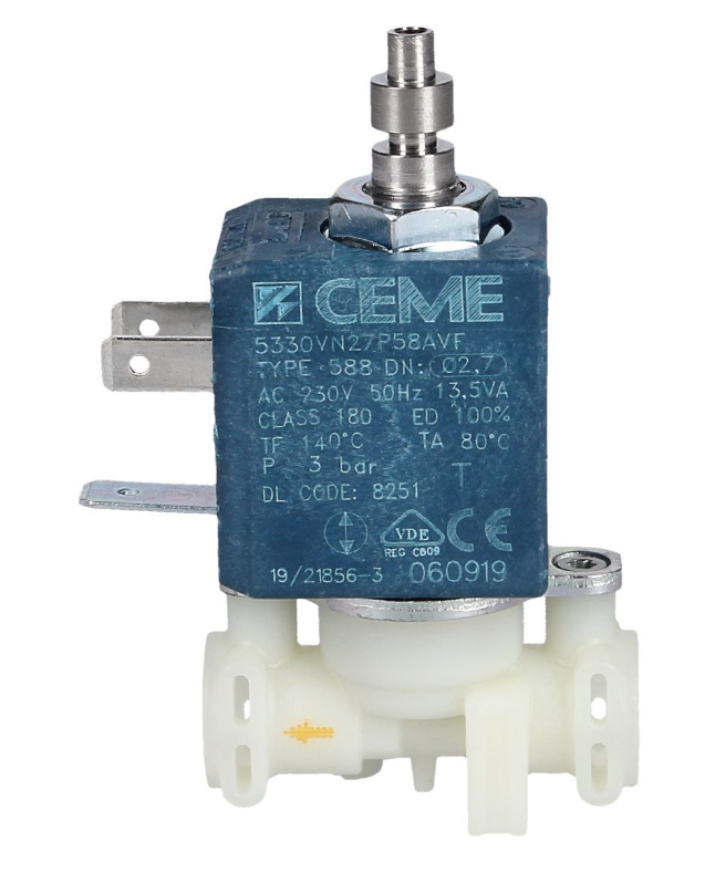 Клапан кофемашины Delonghi ECAM/ETAM 3-х ход. в сборе 5330VN2 7P58AVF CEME Itali 5213218251 оригинал