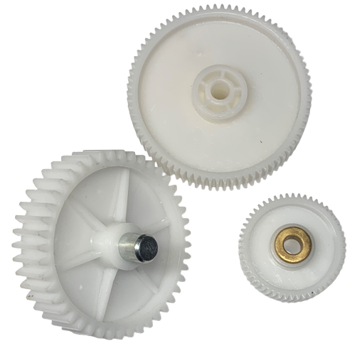 Комплект шестеренок мясорубки Panasonic, Elenberg, Rolsen, Supra (3 шт)
