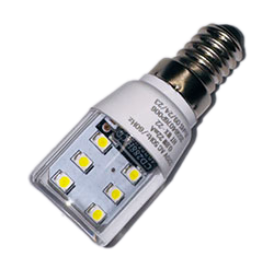 Главное фото товара Лампочка холодильника Haier, Candy, Midea светодиодная LED, E14,  220V AC 0.8W, HTWX-22 355B4076P006