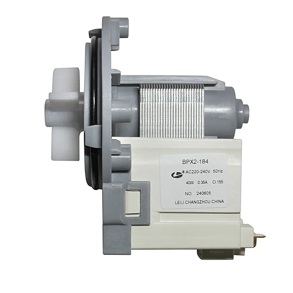 Двигатель сливного насоса (медь, 3 винта, 40W, LEILI BPX2-184 P) универсальный C00301531, оригинал